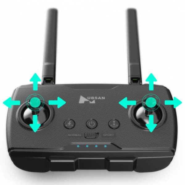 Rádio controle do drone Hubsan Zino Pro - Imagem 2